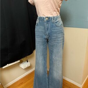 BDG Classic Blue Wide Leg Jeans
